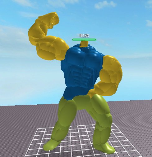 It Is Mister On Twitter Not Yet You Should Check Out This Out Https T Co Zlh2kkecd1 - roblox noob with muscles