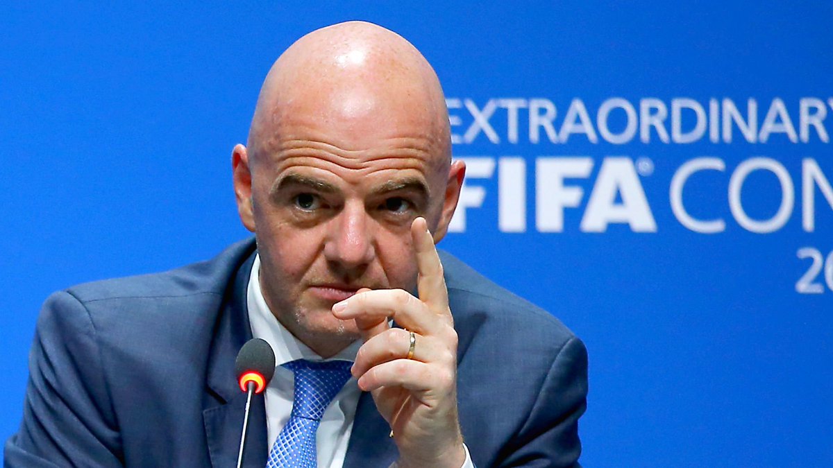 news24tvchannel's tweet photo. Infantino opposes boycotting 2018 World Cup in Russia #FIFApresident.GianniInfantino #2018World https://t.co/BzIRc24v0T https://t.co/PNK88vtg7V