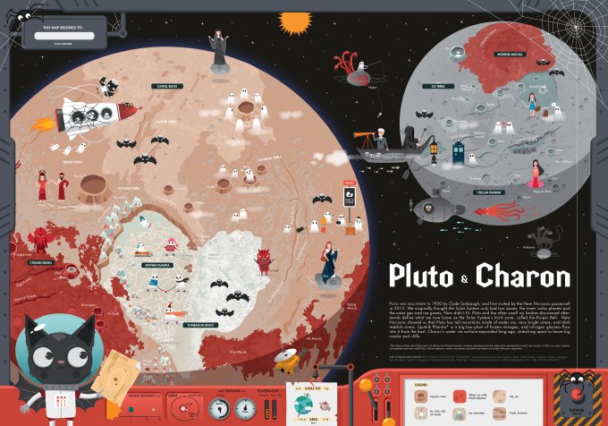 hargitai's tweet photo. Pluto and Charon mapped - for children.
Download and print out the Pluto System Now. 
https://t.co/cg7c6IJ5wZ https://t.co/6yyjCXSccr