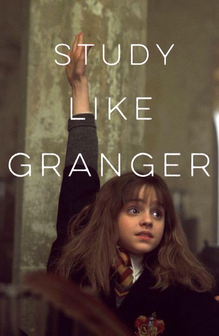 CMSThomas's tweet photo. Study like granger #studylikegranger https://t.co/OXRG42ByGX