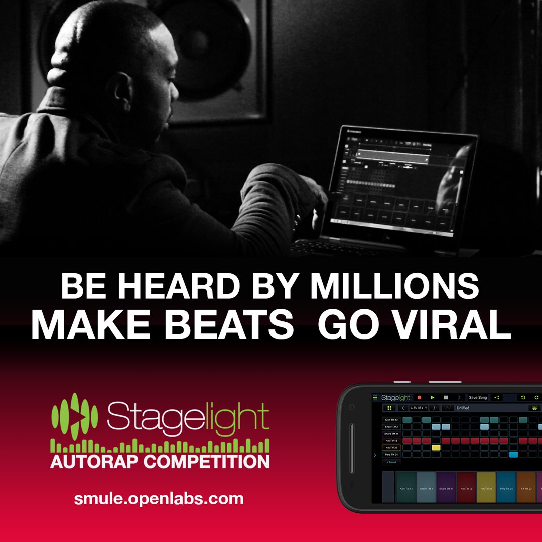 Check out my favorite music app, #Stagelight by <a href="/openlabs/">OpenLabs TLV</a> Enter your best beats in their competition for a chance to go viral.