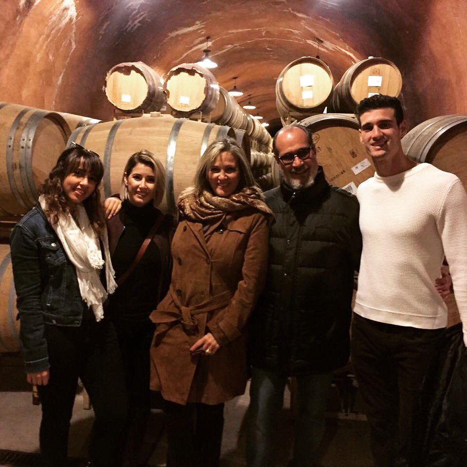#TB Great visit at Benziger Family Winery 🍷🍷 

#MBS #FamilyTime #Holidays #Break #GoodTimes