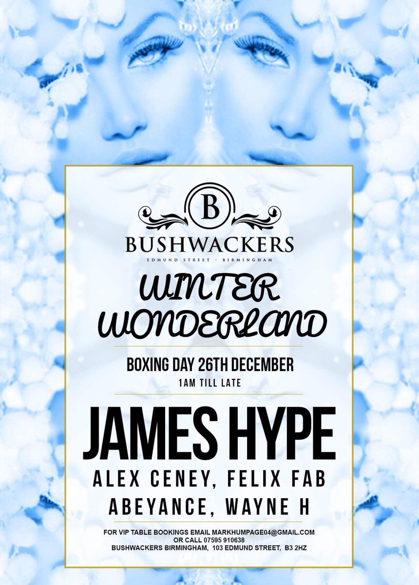 bushwackersbirm's tweet photo. 2 great nights at Birmingham's only after party https://t.co/UpTd6QZ3rz
