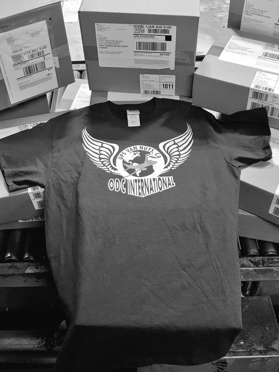 Planning to recognize the best ODC crew in the South Cal district. Now the Van Nuys international crew will look like #1 in custom shirts !