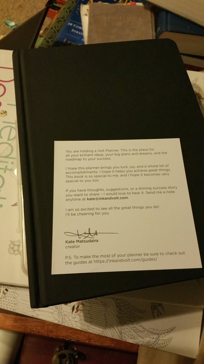 probablyfidget's tweet photo. The hype is real! @katemats #VoltPlanner #InkAndVolt #BringItOn https://t.co/QapECDoPvk