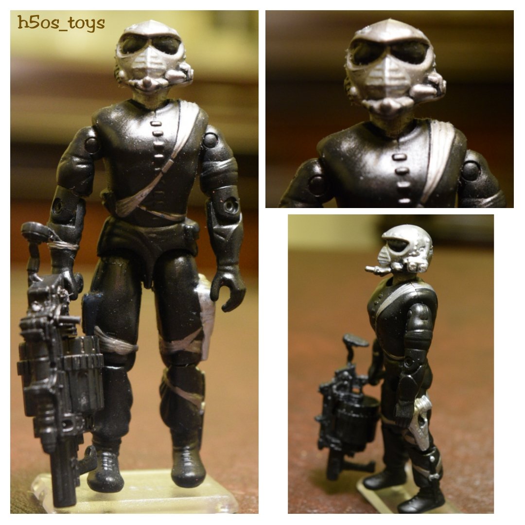 h5os_toys's tweet image. Night Ops #FragViper is Finished ! Maybe I&apos;ll do a black and green one to match the #NightViper s next! #ToyCustom by me! NFS at this time.