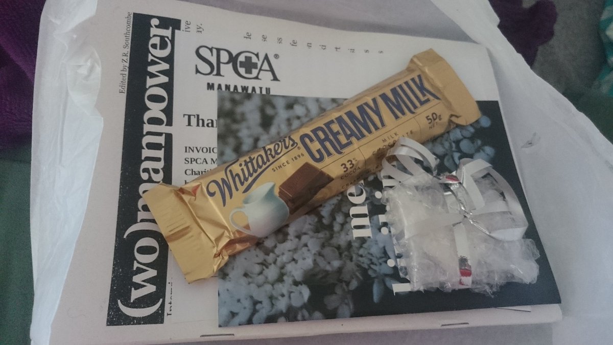 fletcherbug's tweet image. My #nzsecretsanta present arrived and it rules!!