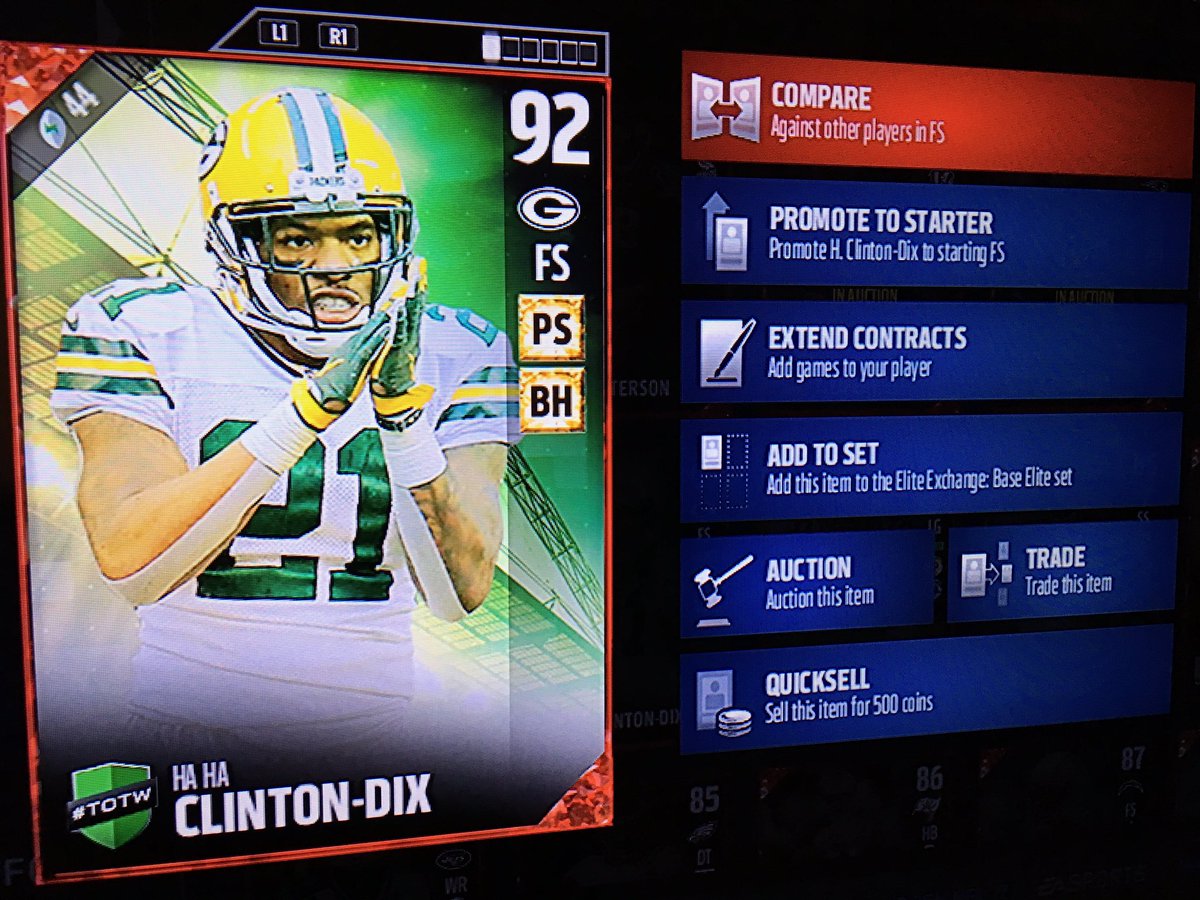 JoshInserra5's tweet image. As someone who was on the sideline for the game, let's giveaway this @haha_cd6 TOTW card... ends the 21st RT/FLW good luck! #GoPackGo