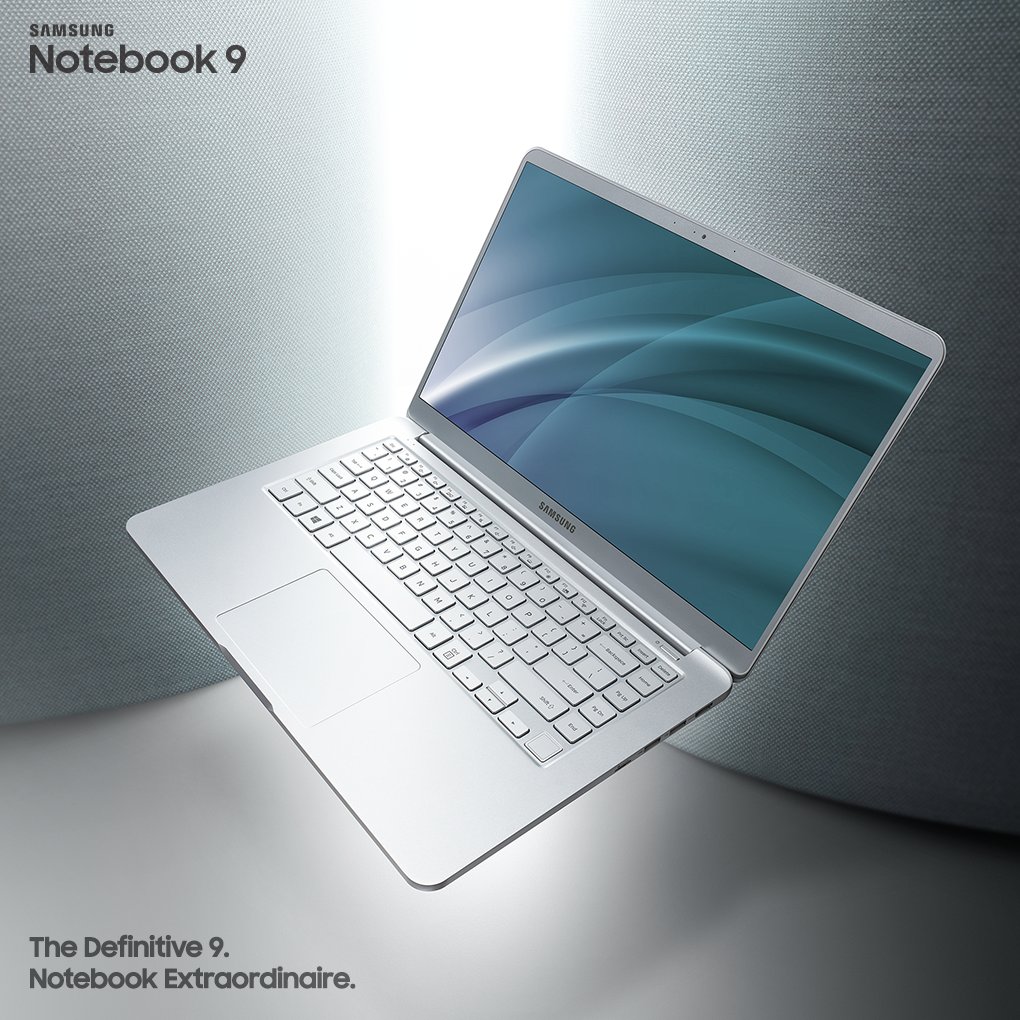 SamsungNotebook's tweet image. The #new #Notebook9. The Definitive 9. The Notebook Extraordinaire. #SamsungNotebook. #laptop #2017edition