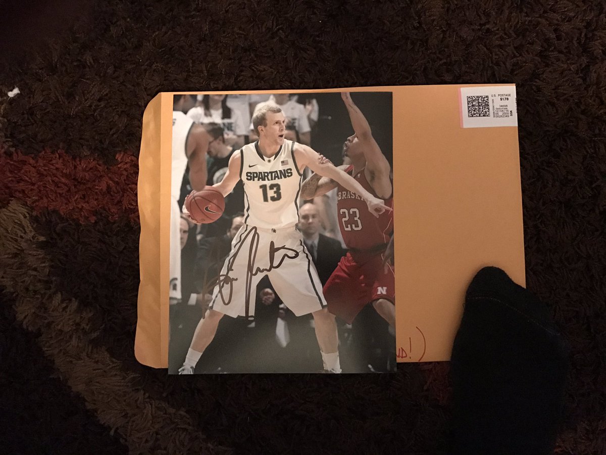 memorabiliaddy's tweet photo. #AustinThornton @MSUHoopsFan #TTM #AutographCollector #ClassAct #GrearGuy #ThankYou #SpartanAlum https://t.co/wrEOhiSMjl