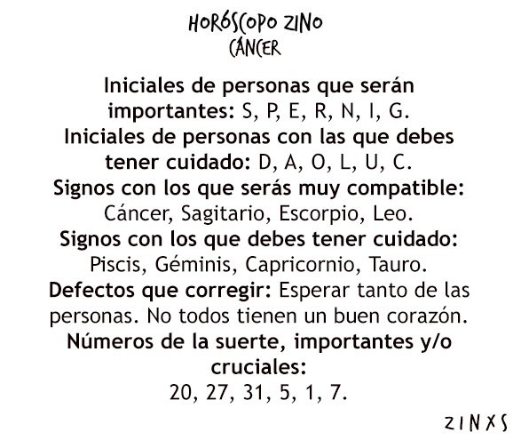 zinos__'s tweet photo. #PenúltimoHoróZcopo
#HoróscopoZino #Cáncer
Parte I, II &amp; III. https://t.co/1QXJmZ9Bw3