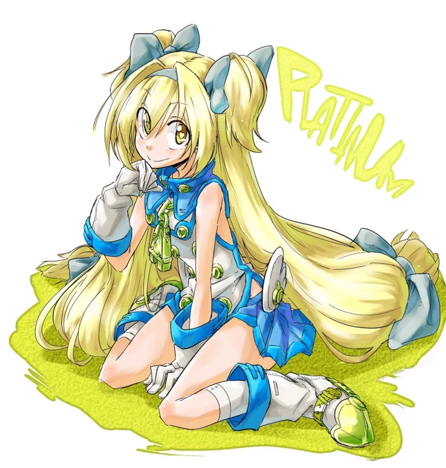 今年もそろそろ終わるので描いたブレイブルーキャラぽいぽいおきます。 