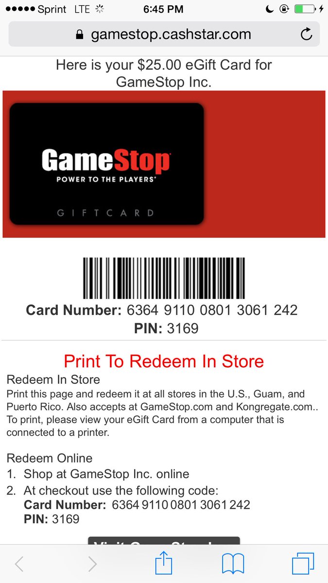 How to Use a Gamestop Gift Card