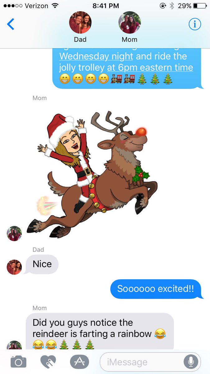 NTuck94's tweet photo. Let's compare mom and dad's reactions to Christmas shenanigans, shall we? https://t.co/WG1I5xyBAy