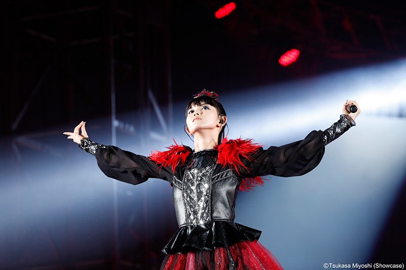 babymetalnews_'s tweet photo. New photos added! Official photos of #BABYMETAL "Legend Metal Resistance, Black Night" at #TokyoDome! Check: https://t.co/g7zUZ3CHwS https://t.co/bfYbG95fc6