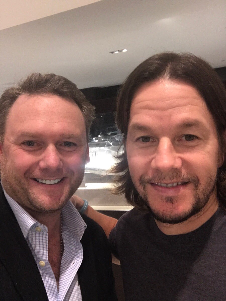 superboxtv's tweet photo. With #MarkWahlberg at the private screening of his new #movie #PatriotsDay https://t.co/uvwAxwgD4r