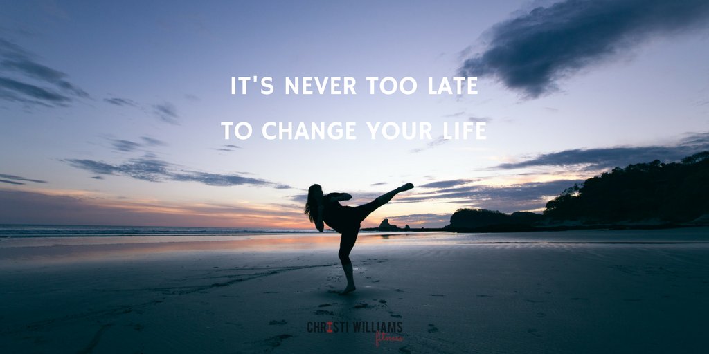WilliamsChristi's tweet photo. It is NEVER too late to live a life by design. Become a fitness coach today: https://t.co/qYPJO6R03W #goals https://t.co/uG91ubVIeY