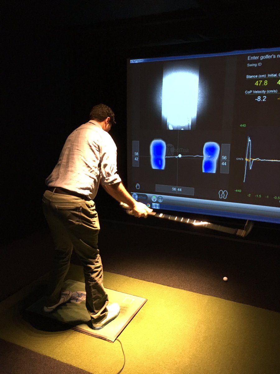jweiman's tweet image. Getting some movement work done today. creating a better pressure trace w/ @boditraksports @sanitasgolf303 #fairwaylife #sportstable