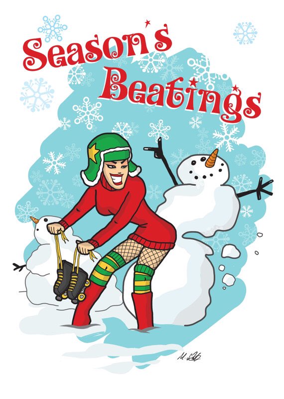 Penticton Pistoleras (@pistolerasrdc) on Twitter photo We have a date with the man in red <a href="/shopcherrylane/">Shop Cherry Lane</a> !! How will you celebrate the season? #rollerderby #santa #seasonsgreetings We have a date with the man in red <a href="/shopcherrylane/">Shop Cherry Lane</a> !! How will you celebrate the season? #rollerderby #santa #seasonsgreetings