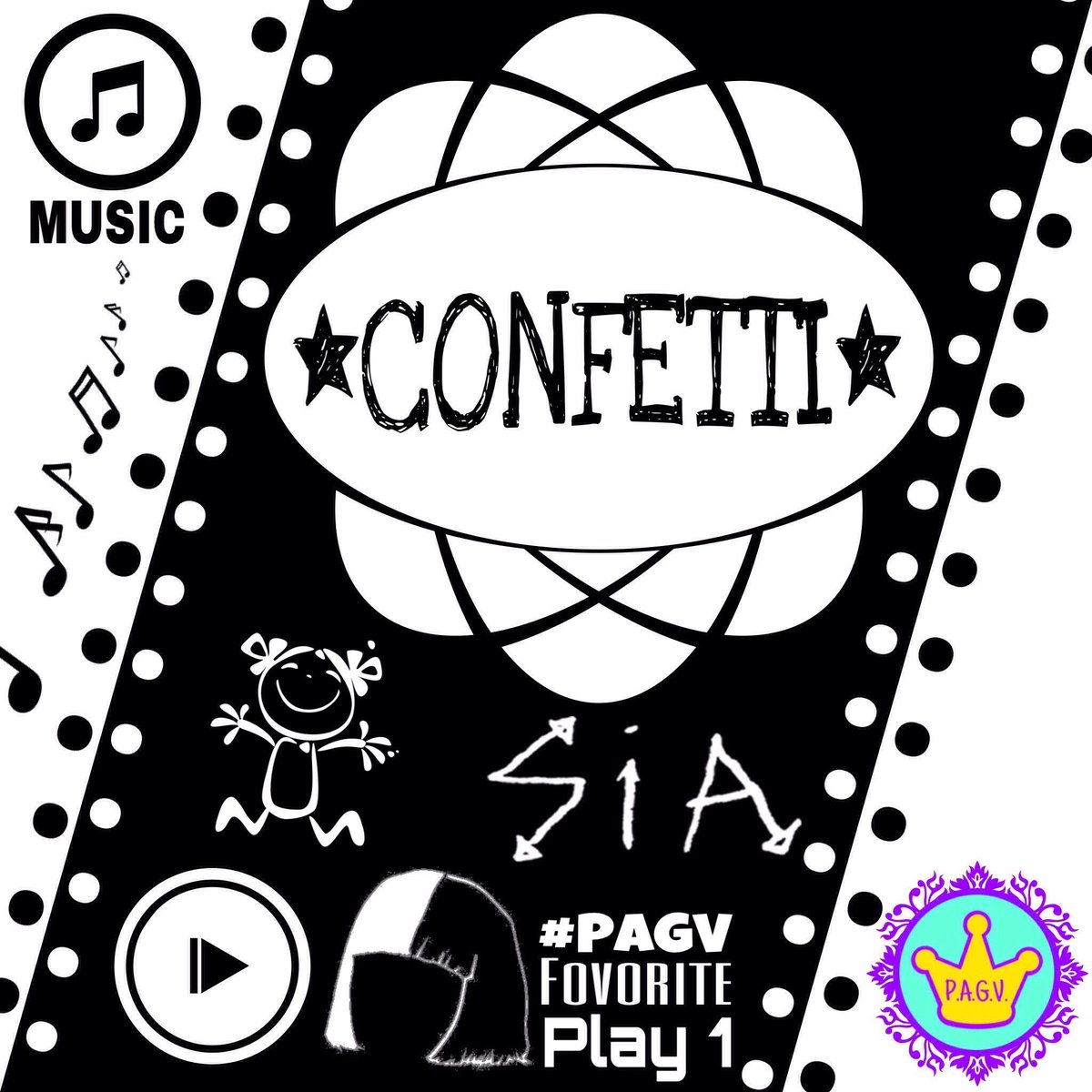 pAntoniogv's tweet photo. 🔹MUSIC 🎵 #FOVORITE⏯ de la Semana🆕🆓
➡️CONFETTI🥂🎉🎊
#Sia🎀
#PLAY1⏸
💬🔝
#PAGV®👑
@Sia ❤ https://t.co/PVk4ve9GRY