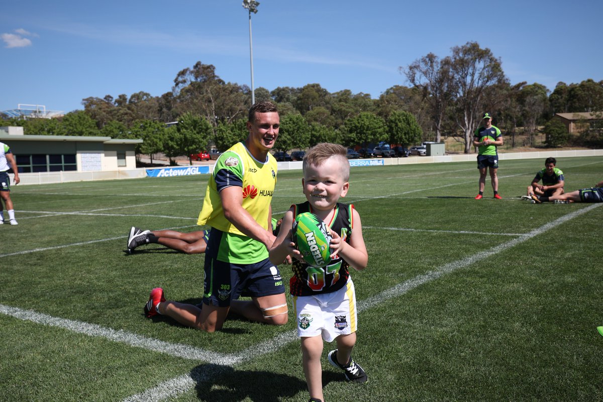 Thanks to @MakeAWishAust we loved having Dre with us for training! More pics at bit.ly/2hOCp6e