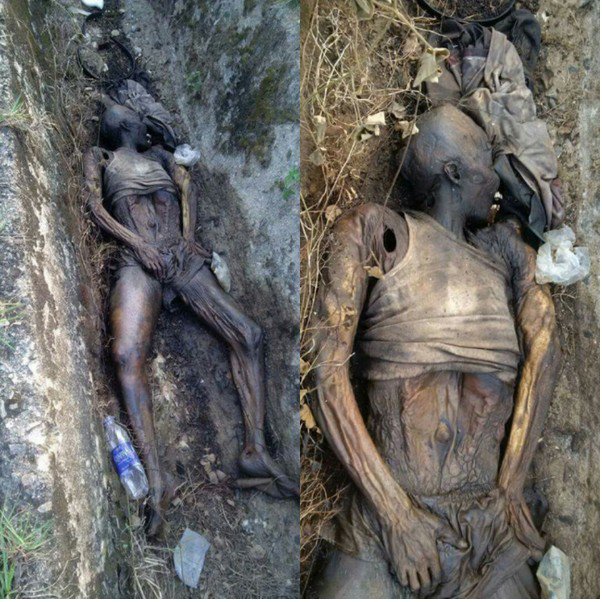 NewshelmNigeria's tweet photo. PHOTOS: Decomposed Body Found Along Goodluck Jonathan Bypass In Calabar https://t.co/pulW1WBix1 https://t.co/cAx35MtqJt