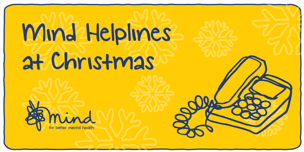 MindCharity's tweet photo. If you are planning on calling our Infoline over Christmas, please be aware we have slightly different opening times https://t.co/5cVUeIYSbv https://t.co/rudP1BXKxG