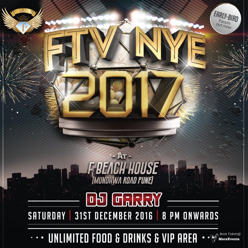 MeraEventsIndia's tweet image. Bring in the #NewYear in most stylish nightclub at F Beach House #Pune Grab the Passes ow.ly/nUtt307hZhg #MeraEvents