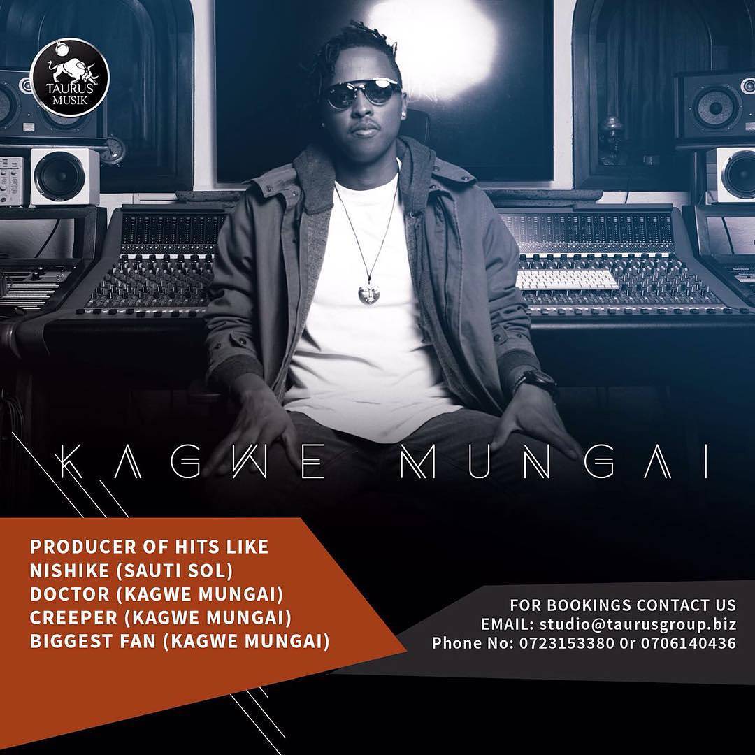 taurusmusik's tweet photo. You need him, you've got him! Super producer @KagweMungai is at your service, just one phonecall/email away. https://t.co/d6BKQGo5Of