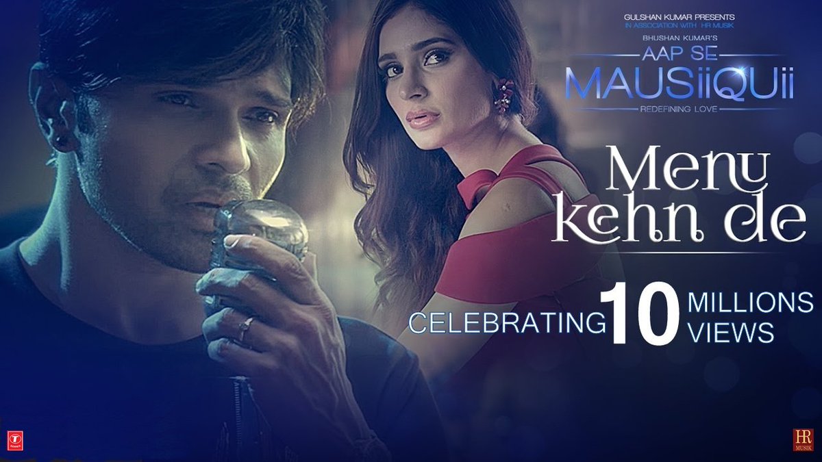 HRMusikLimited's tweet photo. It's 10 MILLION!! #MenuKehnDe crosses 10 million views. Penned by @manojmuntashir. Thank you for all the love https://t.co/YAAA5rSp1h https://t.co/u1TdVSJiGi