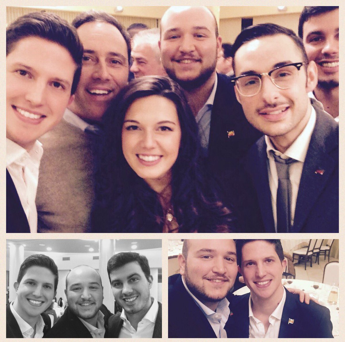 LazzariNiki's tweet photo. Ieri sera Padova cena per auguri di Natale con gli amici @FI_Giovani @forza_italia @FI_Veneto @CarlPasqualetto @simonefurlan1 @RBazzarello https://t.co/UUpnLaMYHJ