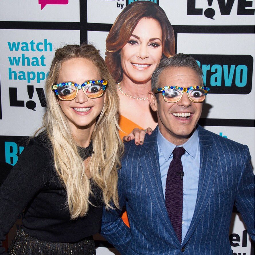 You've never looked better #JenniferLawrence! #WWHL