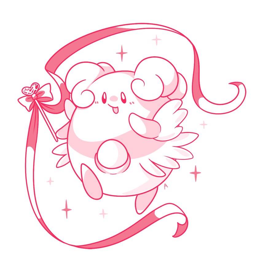 Daintypony's tweet photo. I drew blissey u3u #pokemon https://t.co/Ph20igrhcI