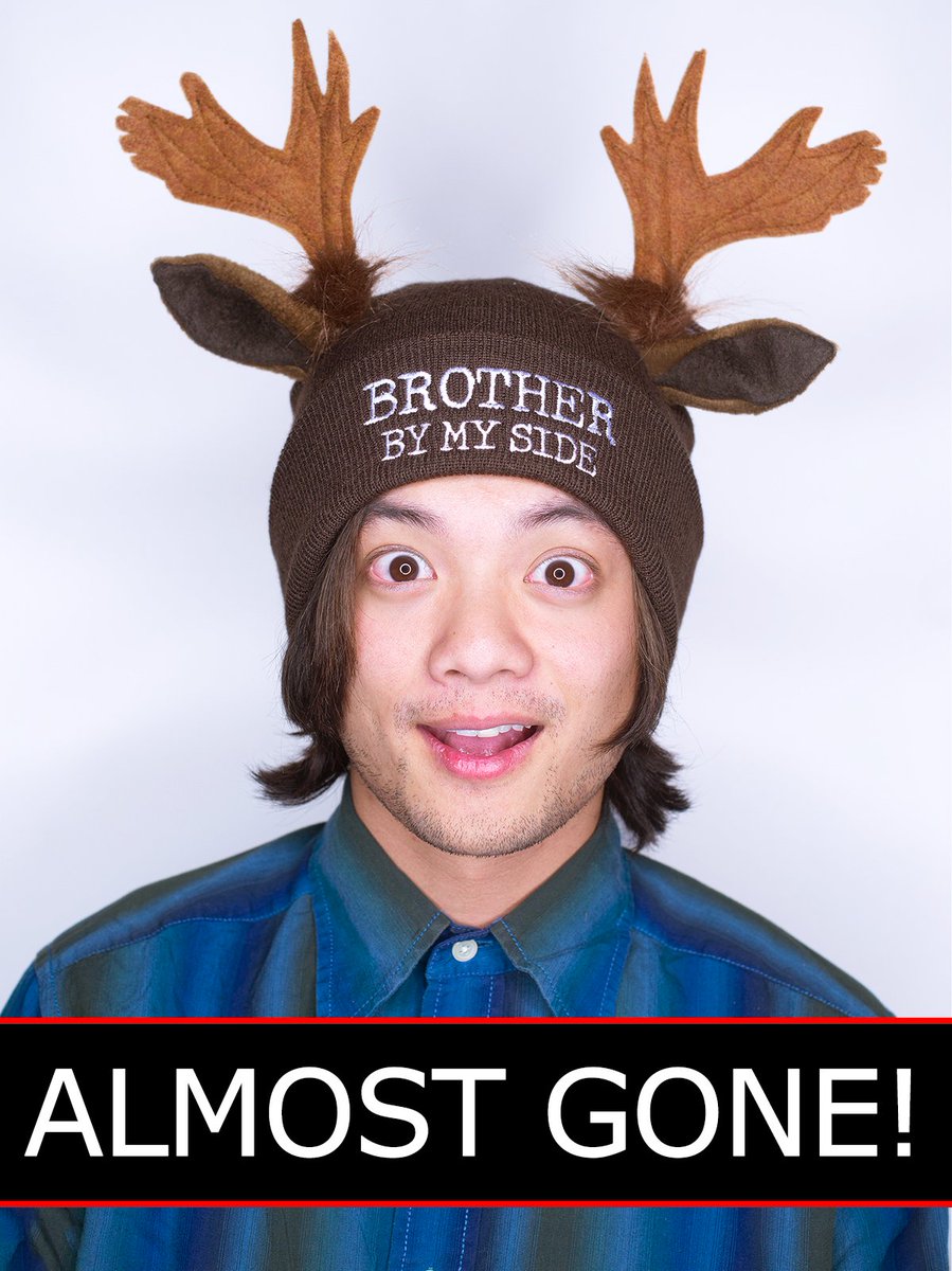 HillywoodShow's tweet image. Ho-ho-holy crap! Our Demon &amp;amp; Angel #SupernaturalParody Beanies SOLD OUT!  Only 7 Moose Beanies remain! HURRY!

⭐️ ShopHillywood.com ⭐️