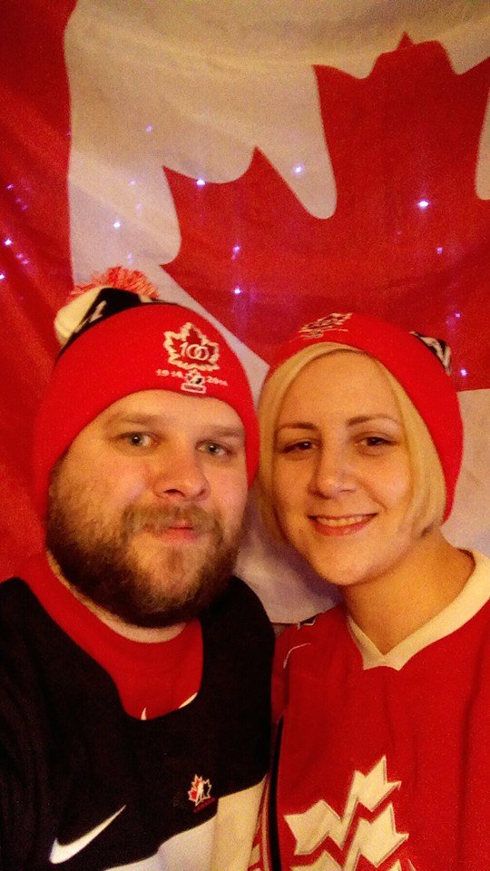 psyko514's tweet photo. @TELUS My fiancée and I are so psyched for #WJC2017 #allconnected #telusteam https://t.co/eoystL7Y0H