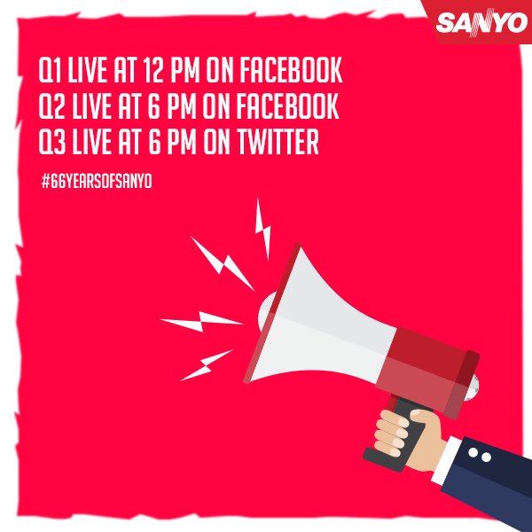 SanyoIN's tweet photo. #ContestAlert 
Are you ready to win a #SanyoTV? #66YearsOfSanyo
#StayTuned https://t.co/DXiAeVMrYT
