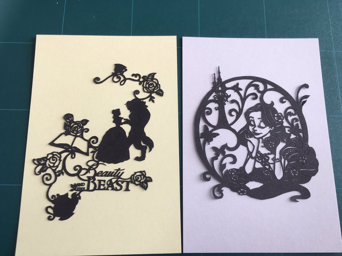 もすたー Twitter પર 色つけ前のやつ 切り絵 ディズニー ラプンツェル 美女と野獣 もすたー Twitter પર 色つけ前のやつ 切り絵 ディズニー ラプンツェル 美女と野獣