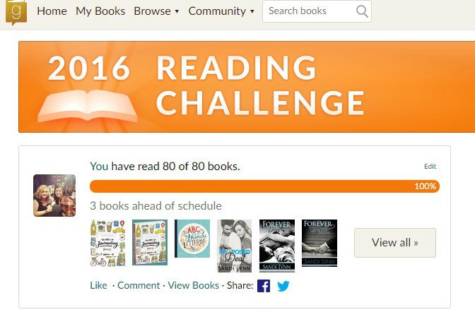 timmyjane29's tweet photo. Yey! I just completed my @goodreads Reading Challenge!!! ๐๐๐
#2016ReadingChallenge #Goodreads #bookworm https://t.co/FImkiGXSXe