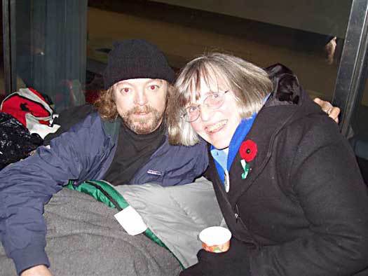 Totally sad to learn of death of Sister Susan who, 30 yrs ago, started Out of the Cold. She sent me+support for advocacy for proper shelter.