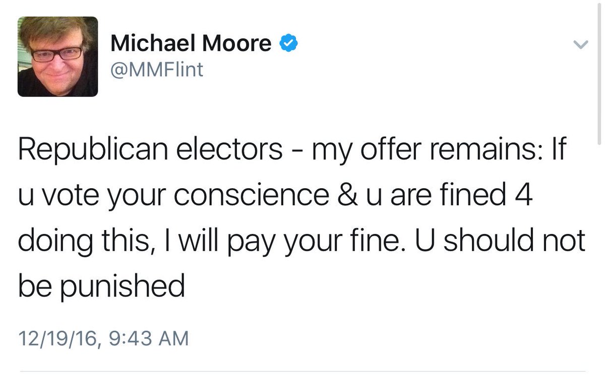 .@bakedalaska - #MichaelMoore (@MMFlint) is committing a SEVERE #CRIME - #Bribery - He should be ARRESTED on #CorruptionCharges!!!