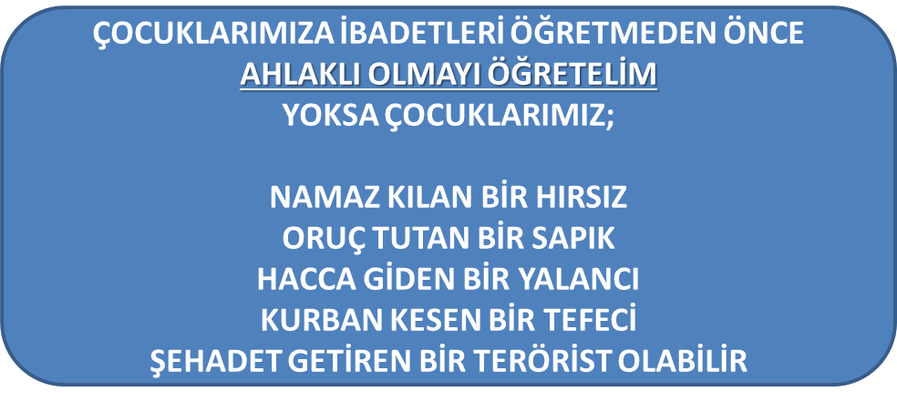 BİR CAMİ İMAMININ YAZDIĞI SÖYLENEN VE İNTERNETTE YAYILAN GÜZEL BİR YAZI.