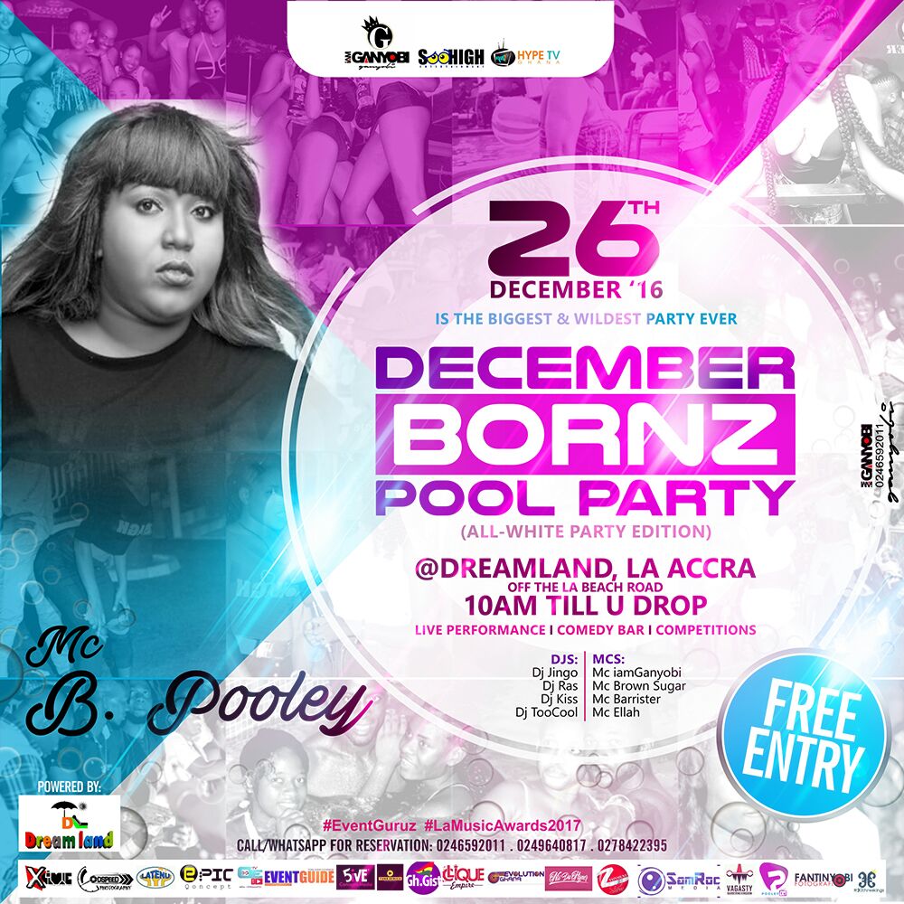 delive_tv's tweet photo. #Mc_B_Pooley
#DecemberBornzPoolParty
#26thDecember16 #Dreamland La Accra.
#iamGanyobi
#SooHighEntertainment
#HypeTvGh
#DreamLand
@delive_tv https://t.co/OxYU5Wb9eh