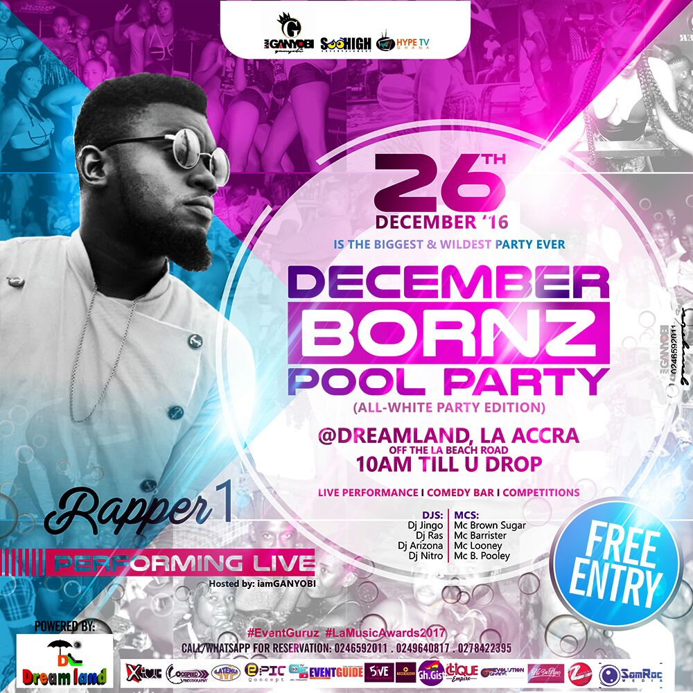delive_tv's tweet photo. #Rapper1 Performing Live
#DecemberBornzPoolParty
#26thDecember16 #Dreamland
#iamGanyobi
#SooHighEntertainment
#HypeTvGh
@delive_tv https://t.co/YvWRTlwAXJ