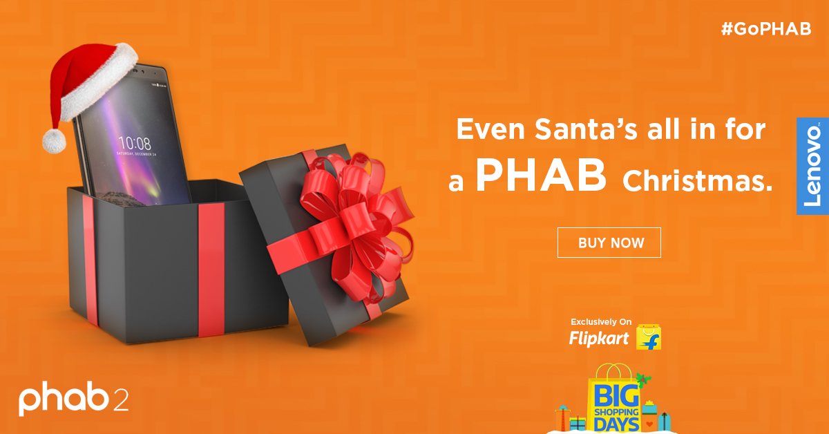 Lenovo_in's tweet photo. #GoPHAB at a special price of just Rs. 10,999 on #FlipkartBigShoppingDays. Get the PHAB 2 now: https://t.co/ZXyEcn1bD1
Hurry, special price! https://t.co/Hreoo8jRik