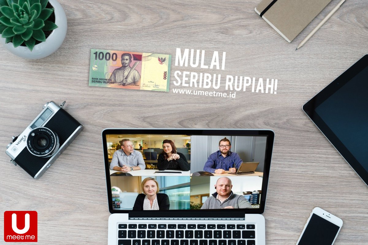 Manfaat Uang 1000 :)
1. Bisa video call di umeetme 
2. Bisa sharing file,desktop,dan media
Nah....Tunggu apa lagi, yuk dicoba Umeeteers,