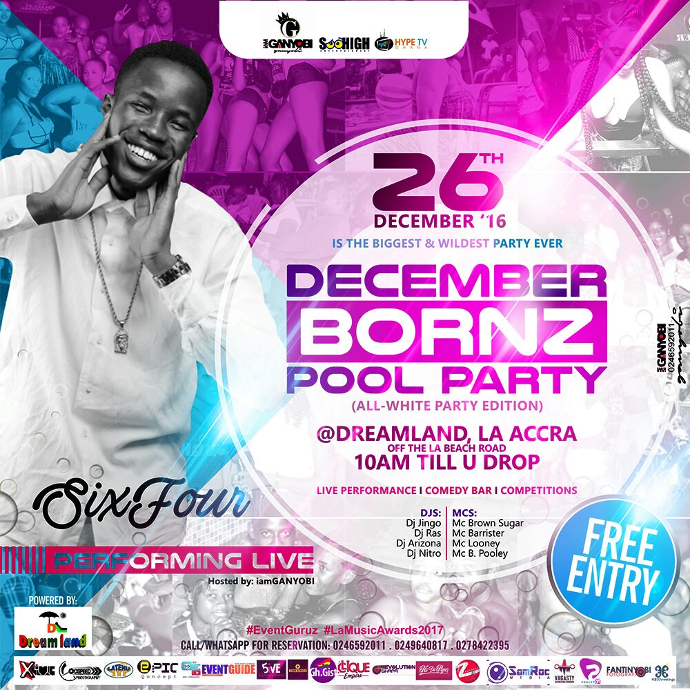 delive_tv's tweet photo. #SixFour Performing Live
#DecemberBornzPoolParty
#26thDecember16
#iamGanyobi
#SooHighEntertainment
#HypeTvGh
#DreamLand
@delive_tv https://t.co/fSN4zo7uJX