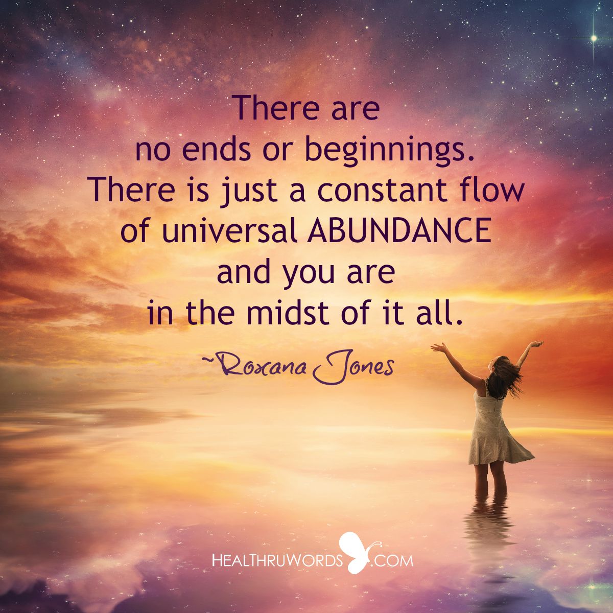 thesecret's tweet photo. The universe is unlimited and you are simply part of the great, cosmic flow of abundance. Enjoy the ride. https://t.co/TPapu35MAE