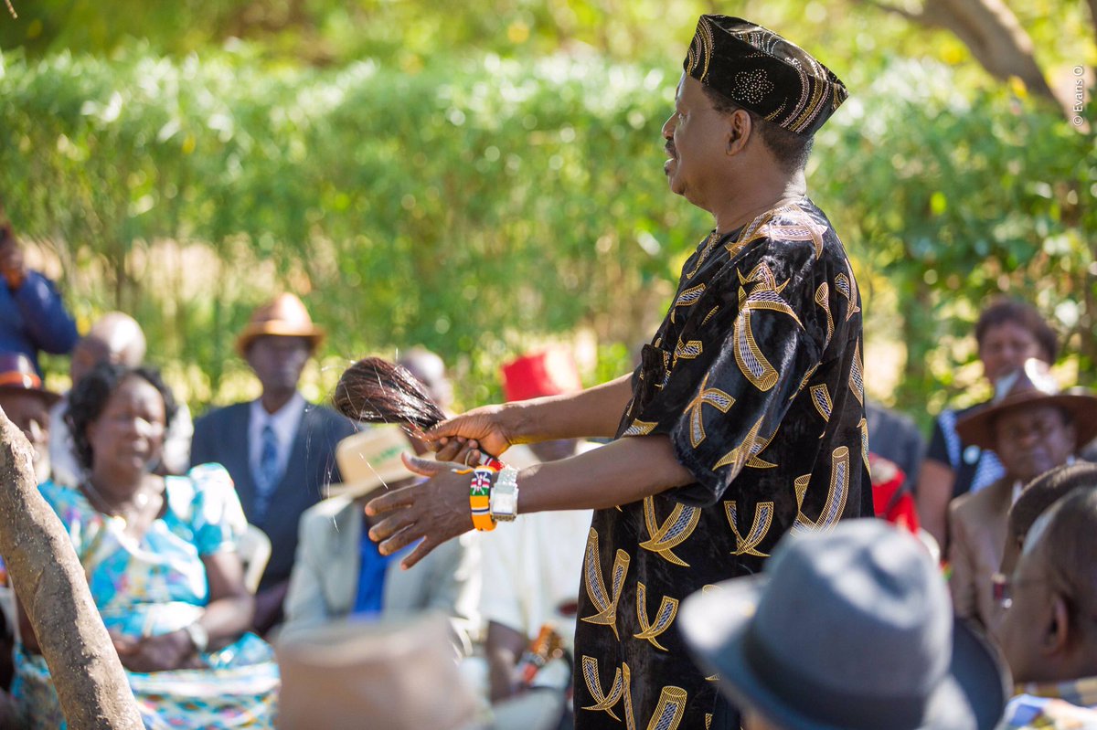 RailaOdinga's tweet image. HAPPENING NOW: Accompanied by Gov Josphat Nanok, Gov Okoth Obado &amp;amp; host Gov Cyprian Awiti, I am meeting with the Luo Council of Elders.