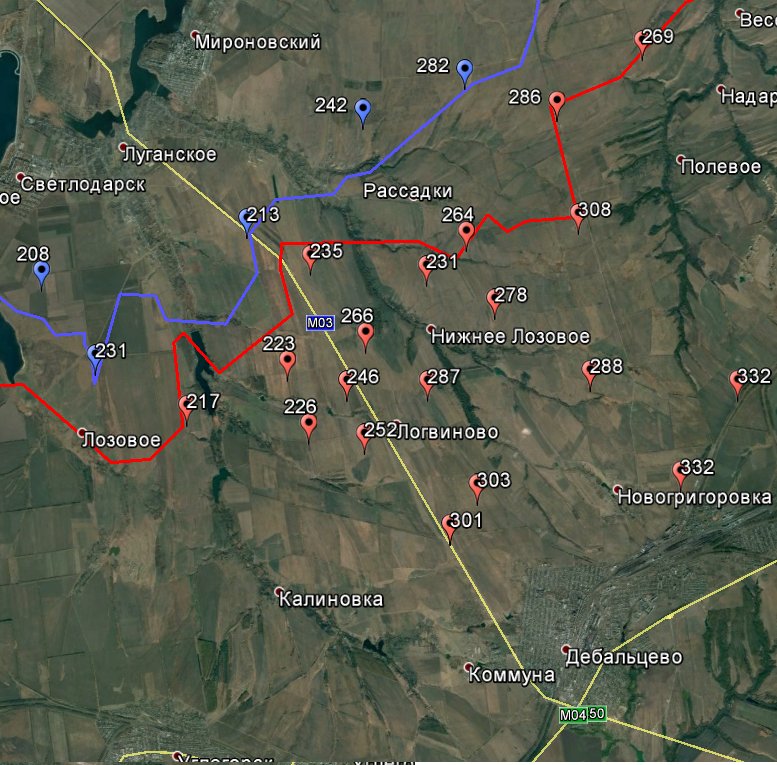 Причиной обострения обстановки на Светлодарской дуге стала попытка разведгруппы противника обойти с фланга передовую позицию 1-го батальона 54-й бригады, - журналист - Цензор.НЕТ 3191