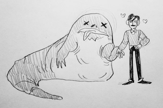 ok thats it im done drawing jabba the hutt i hope diego lives his dreams 